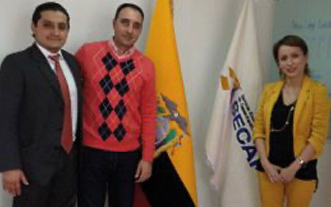 Gustavo Álvarez visitó el Servicio Ecuatoriano de Capacitación Profesional en la ciudad de Quito, Ecuador