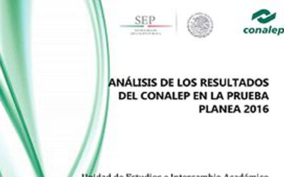 Informe de eficiencia terminal en el sistema CONALEP 2016