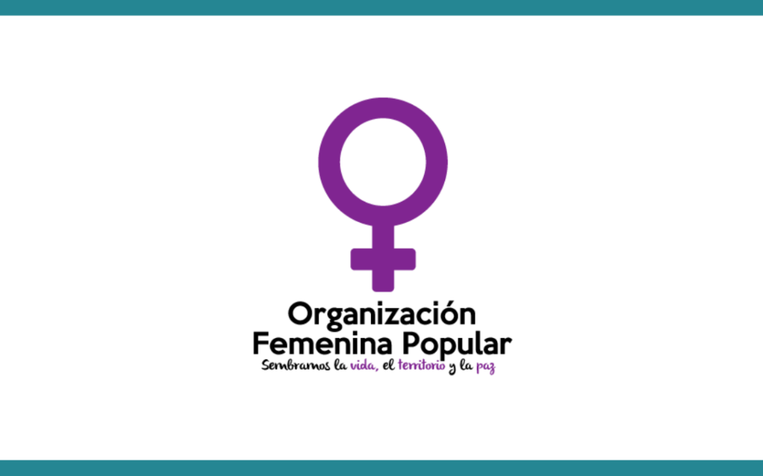 La Organización Femenina Popular y la RIET fortalecen el trabajo conjunto por la formación y la inclusión